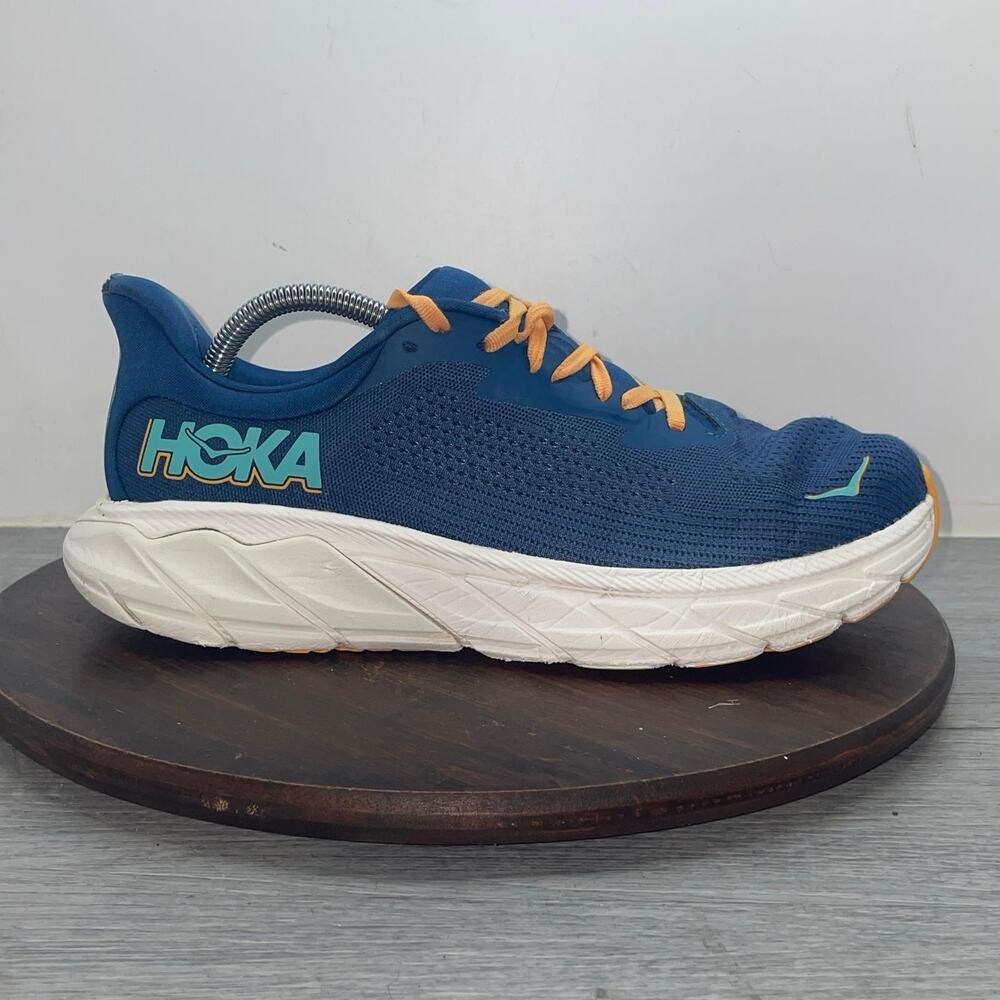Hoka One One Men Arahi 7 1147850 MTSH Blue Running Shoes Sneakers Size 9.5 D